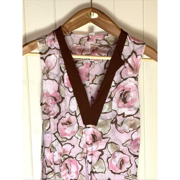 Sweet Pea By Staci Frati Women’s sz1x Floral Sleeveless Tunic Top Vintage Y2K - Picture 3 of 13